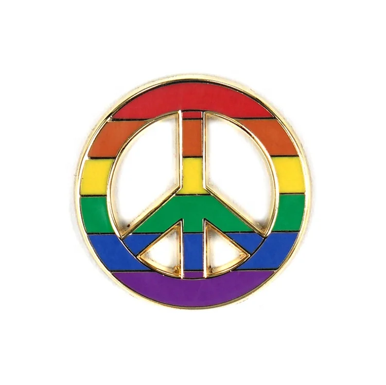 Low Minimum Lgbtq Gay Pride Rainbow In Stock Hard Enamel Pins Buy