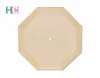 unfinished wooden round clock dial