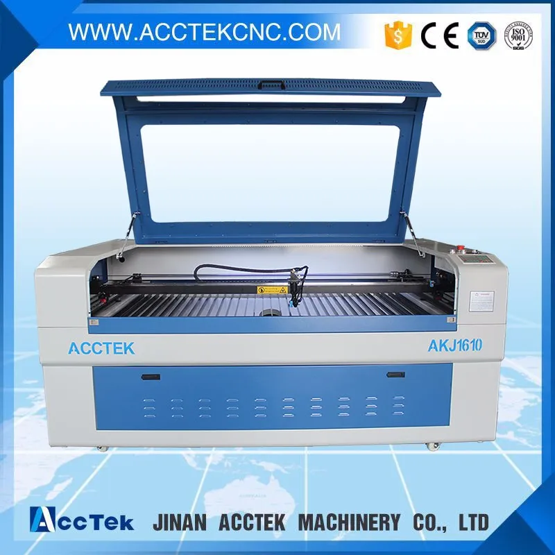 Reci laser tube cnc laser cutting machine 1610/ wood co2 laser cutting machine/ laser engraving machine