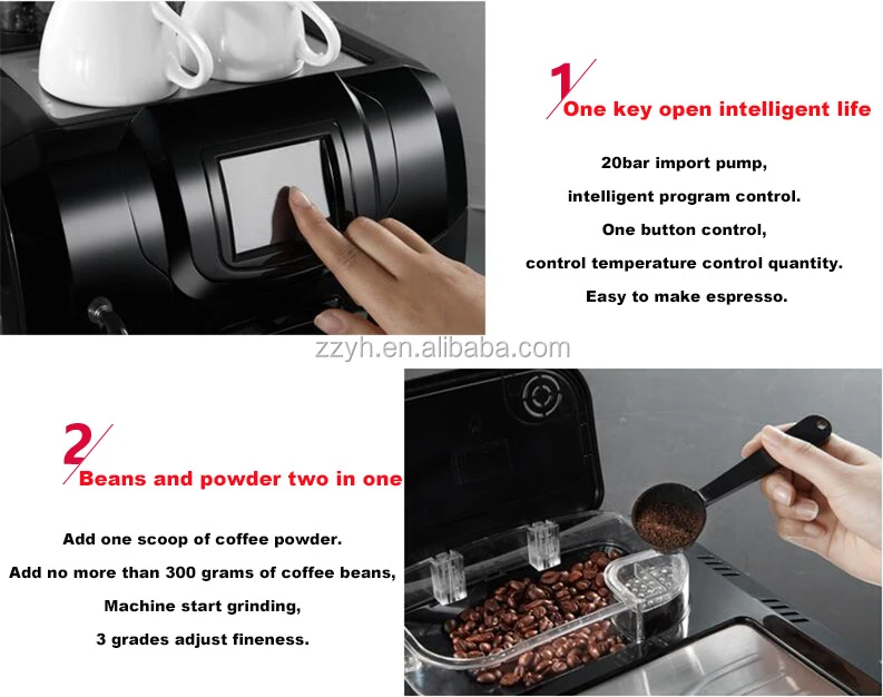 Factory Fully Automatic Professional Coffee Dispenser Machine Prices