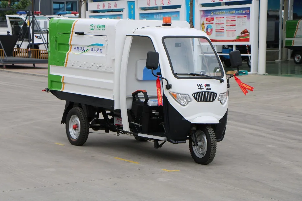 Ce Approved Garbage Transport Tricycle Automatic Dumper Truck Electric
