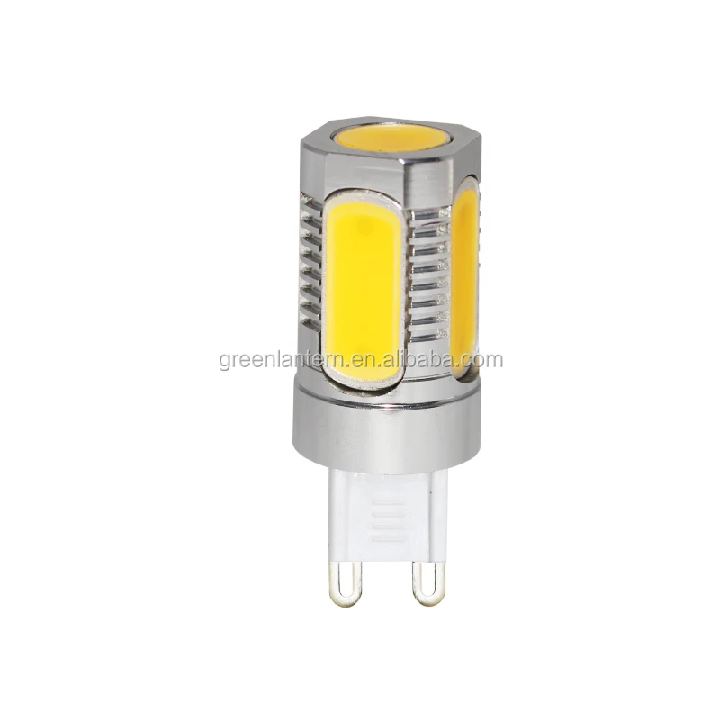 new 5W 7.5W aluminum COB G9 LED light