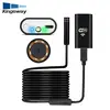 Portable double screen wifi endoscopic video camera module