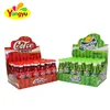 Halal Bottle sour drink flavor indonesian hard candy with fruity mini candy