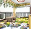 foshan manufacture 3d wave wall tile AAA grade wave tile border 3D inkjet printing Wall Panels Interior