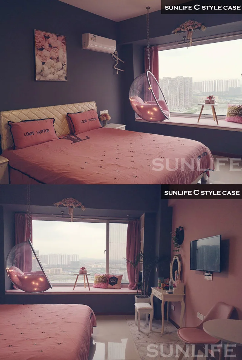 Best Selling Sun Life Indoor Pink Bubble Chair 2018 Buy Indoor Bubble