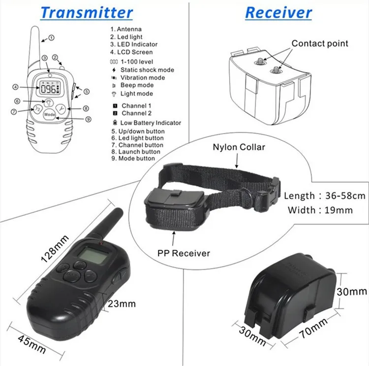 Pet tech training collar manual Outlet