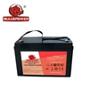 China top 10 manufacturer supply free 12V 100Ah Deep Cycle Rechargeable AGM solar battery
