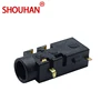 Headphone Jack PJ331 SMD/SMT earphone socket sink plate round head