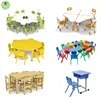 2019 Hot sale Factory wholesale plastic children table and chairs kindergarten preschool daycare nursery school furniture
