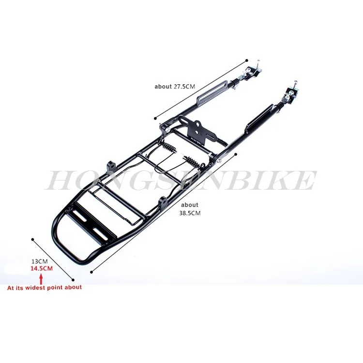 Universal Bike Carrier Carry Panniers Rear Bike Rack Aluminium Rear