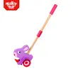 15% Fixed Discount Wood Plan Toys Preschool Walk Roll Pull Push Along Rabbit-15% Fixed Discount