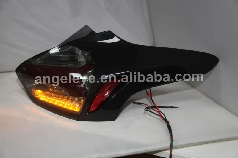 Full LED Tail Lamp for Focus 4 Hatchback 2015-2018 year Smoke housing Clear lens SN