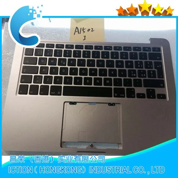 Topcase Palm Rest with US Keyboard for MacBook PRO 13/" Retina A1502 2013