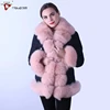 2018 New Custom Size Women Winter Oversized Denim Jacket