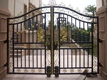 Beautiful Wrought Iron Gate Design,Iron Main Gate Designs For Homes