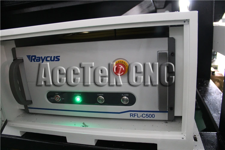 Jinan Acctek fiber laser cutter metal laser cutting cnc machine AKJ1325F
