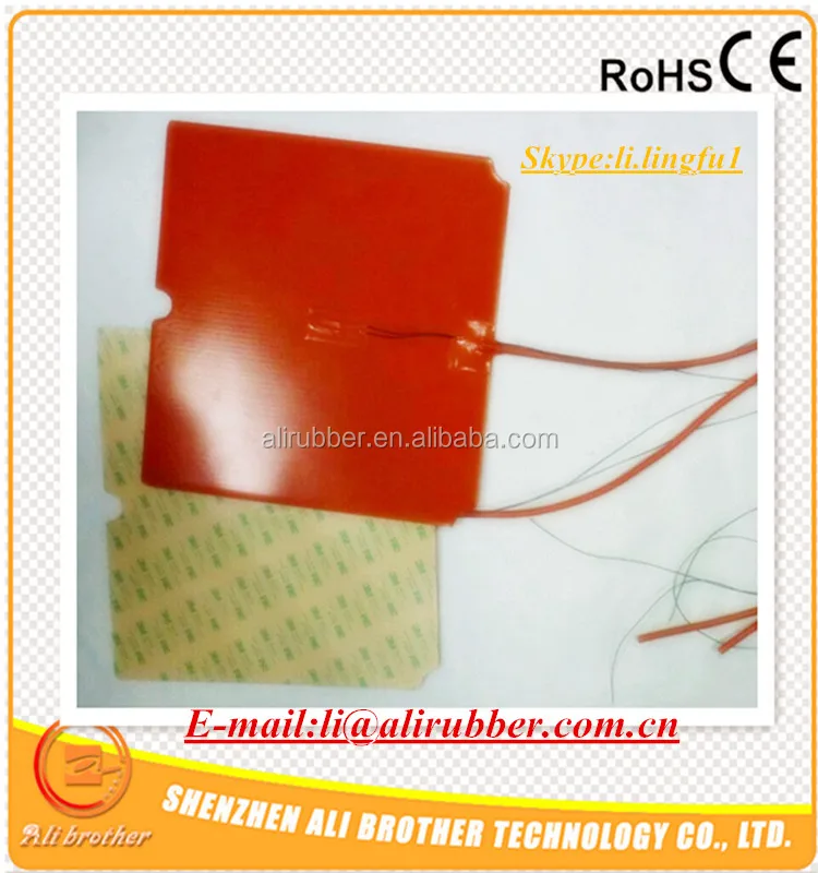 Silicone Heated Mat Melt Snow Stair Snow Melting Mat Stair Rubber