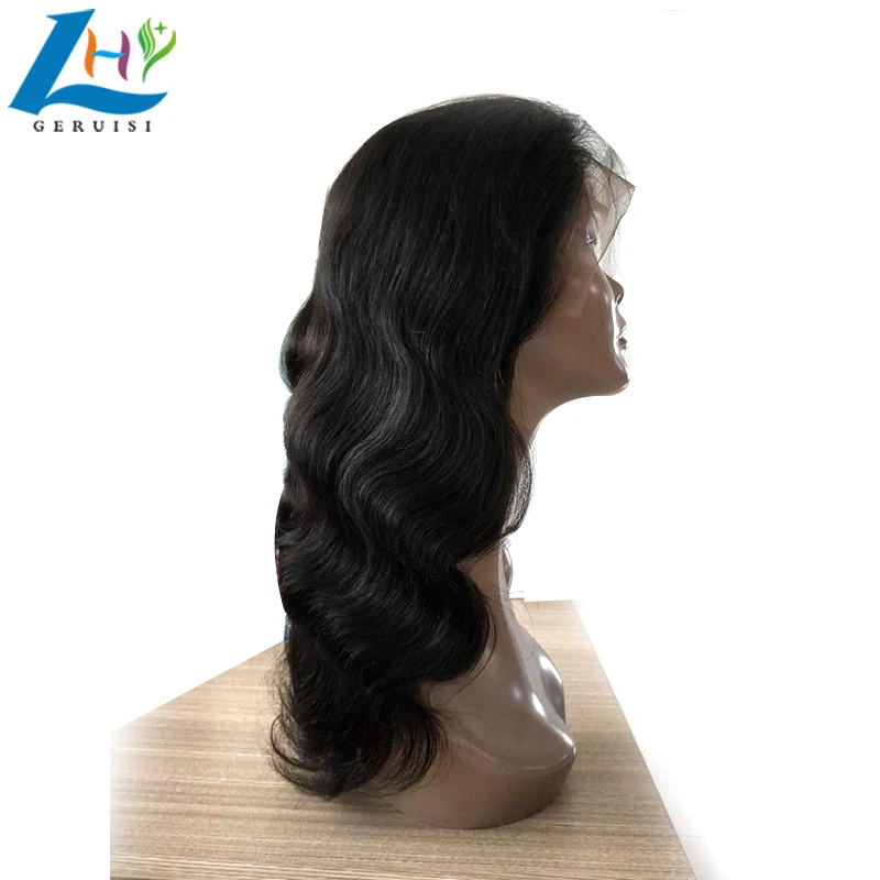 Wholesale Brazilian Hair Wig Human Hair 360 Lace Frontal Wig Pre Plucked 150% 180% Density Full Transparent HD Lace Wigs