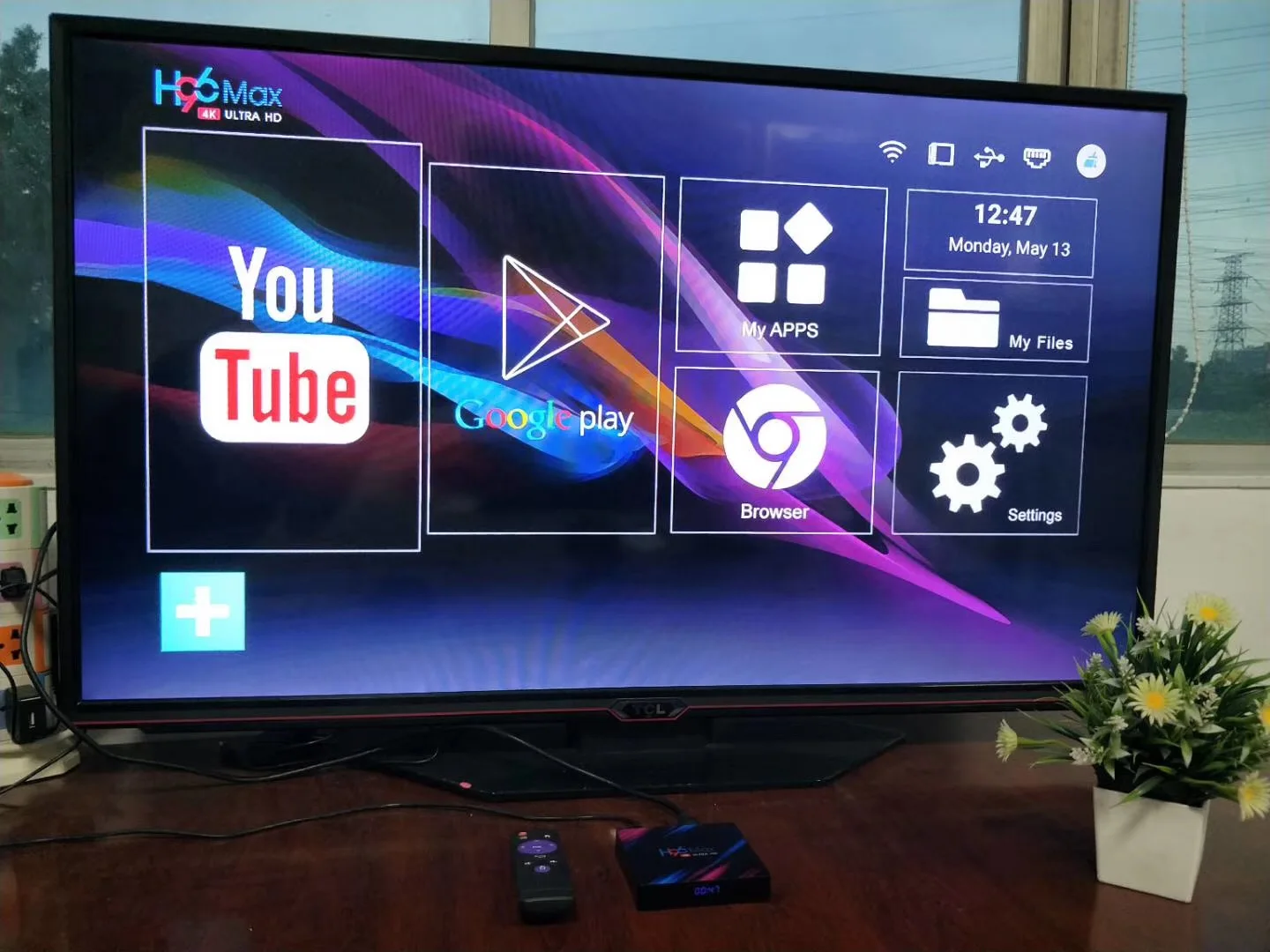 Latest Technology Iptv Box H96 Max Rk3318 4k Hdr Ram 2gb Ddr3