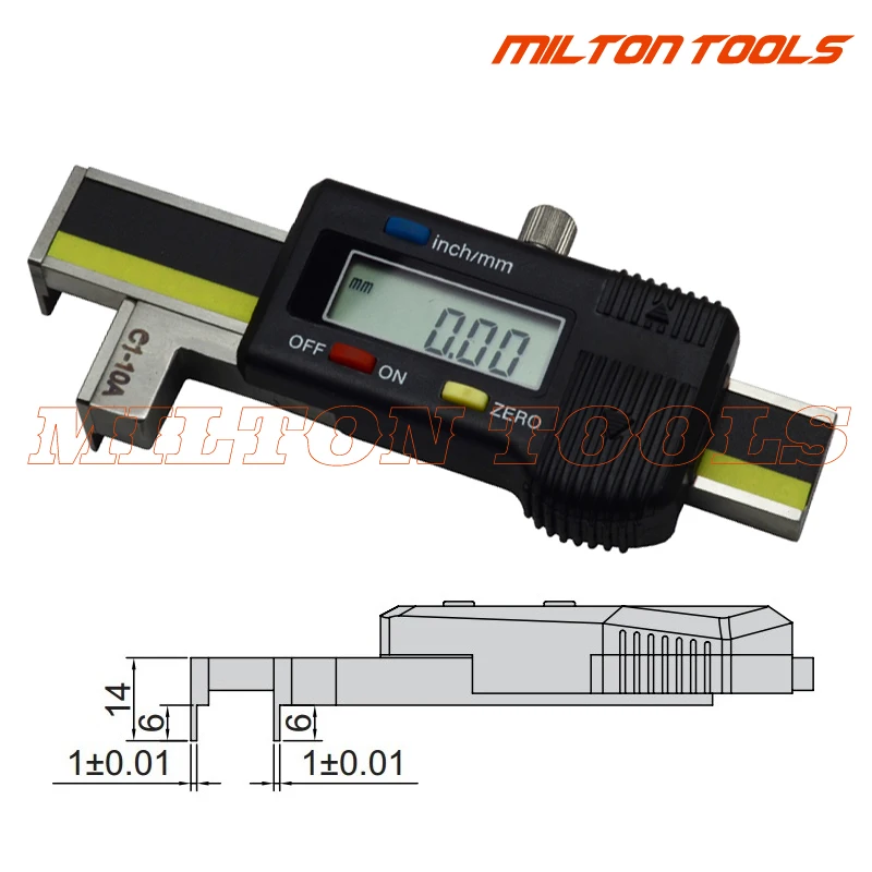 デジタルギャップとステップゲージ電子デジタル車のドアパネル&隙間ゲージ成形アライメントゲージ測定ツール製品ID60794424870