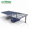 CORIGY Aluminum Solar Carport Structure Design Single Row Carport PV Construction