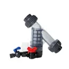 stainless or pvc pipe y-type water filter