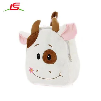 plush cow backpack