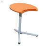Height adjustable rolling laptop notebook standing desks carts tables stands over bed