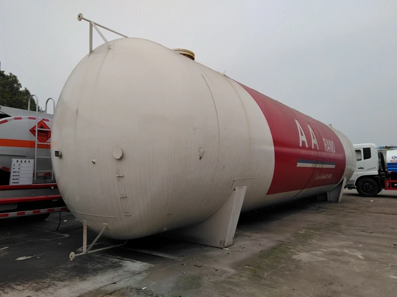 120000 Liter 120 M3 Used Lpg Storage Tank Propane Gas Tanks 13020*3740