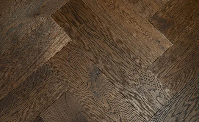 70mm Natural Oiled Unfinished Customerized Solid Herringbone Parquet White Oak Wood Flooring