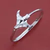 2012 Hot sale love shape 925 rings silver