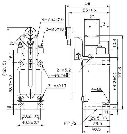 Tend Tz-5108-2n Wide Selection Of Two-circuit Double-break Limit ...