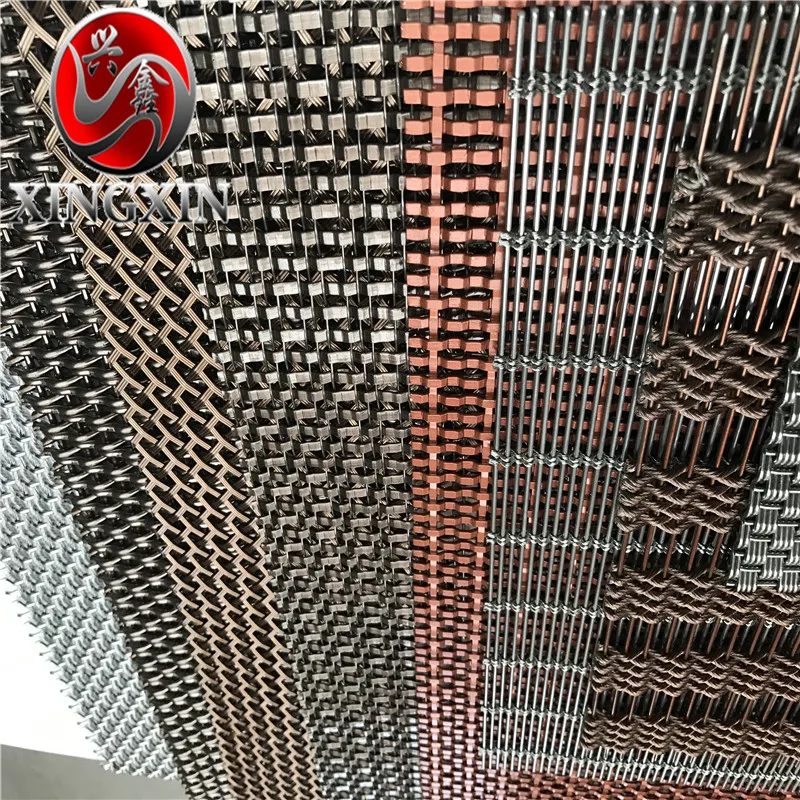 stainless steel facade mesh decorative cable architectural woven spiral metal mesh for building cladding   ori-width=