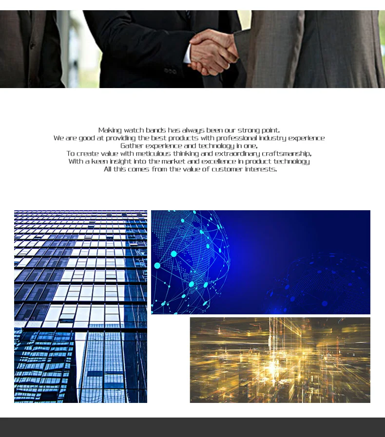 Handmade white line crocodile leather watch strap bands