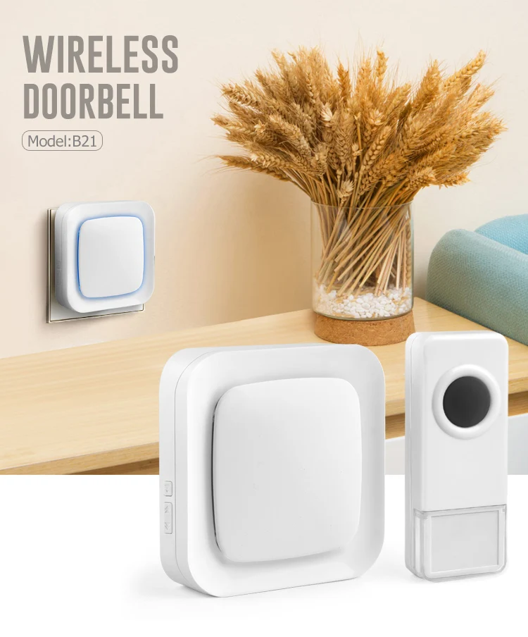 Forrinx 52 Melody Automatic Dog Barking Doorbell With Batterypowered