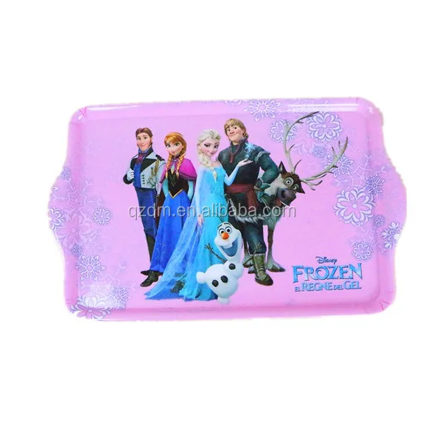 Cartoon Print Melamine Kids Tray