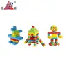 Hui Mei Enlightenment DIY Toy Plastic Cube Building Block With 72 PCS