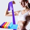 Customized Exercise Band Long Private Label Custom Print Stretch TPE Resistance Band