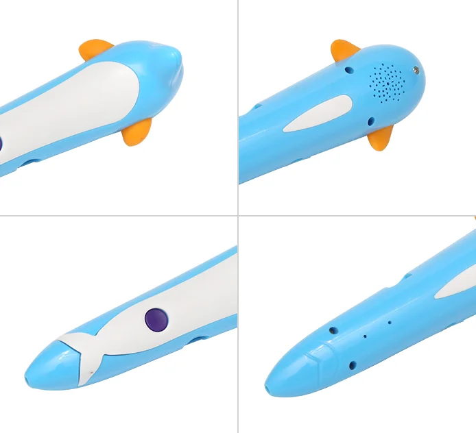 Preschool Kids English Talking Pen for School Cheap Audio Pen With Sound Books for Blind manufacture