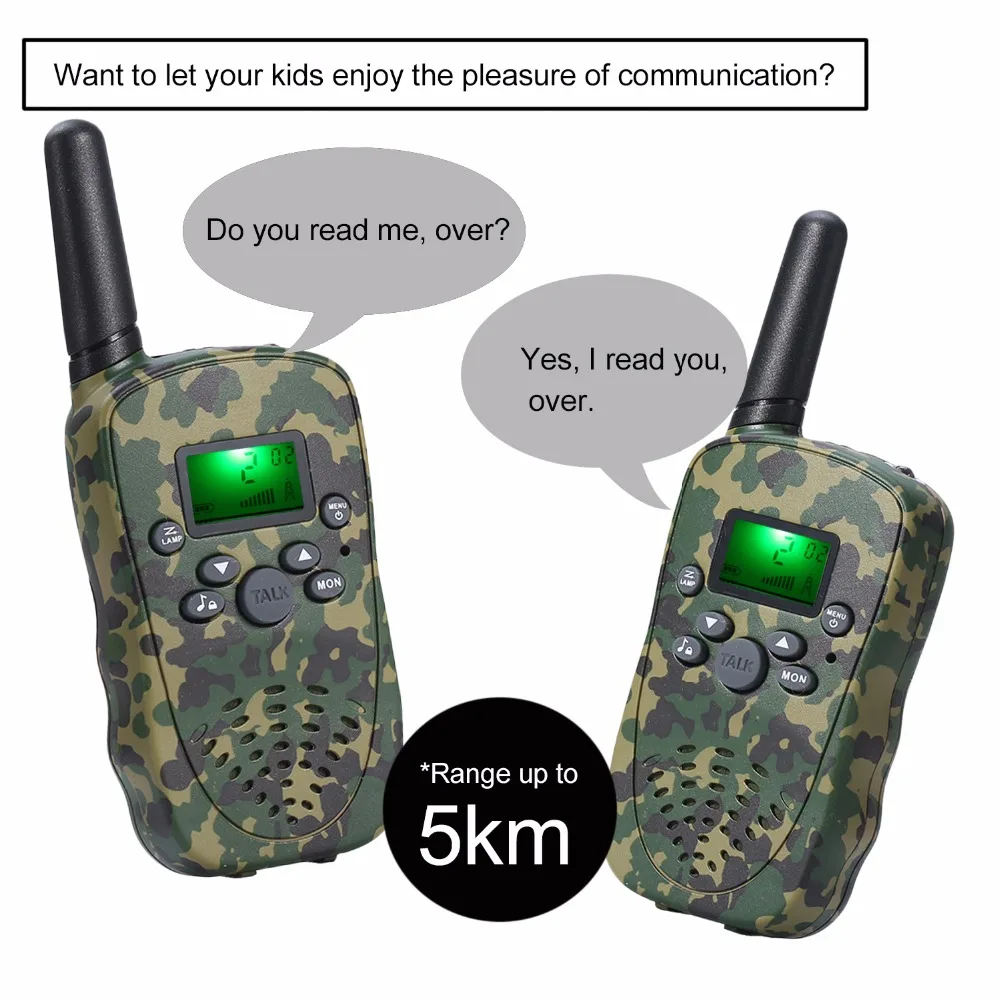 Mini Two Way Radio Toys Intercom Phone Frs/gmrs Two Way Radios 4 Mile ...