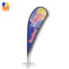 Custom Printing Shopping Websites Polyester Fabric Teardrop Banner Flag