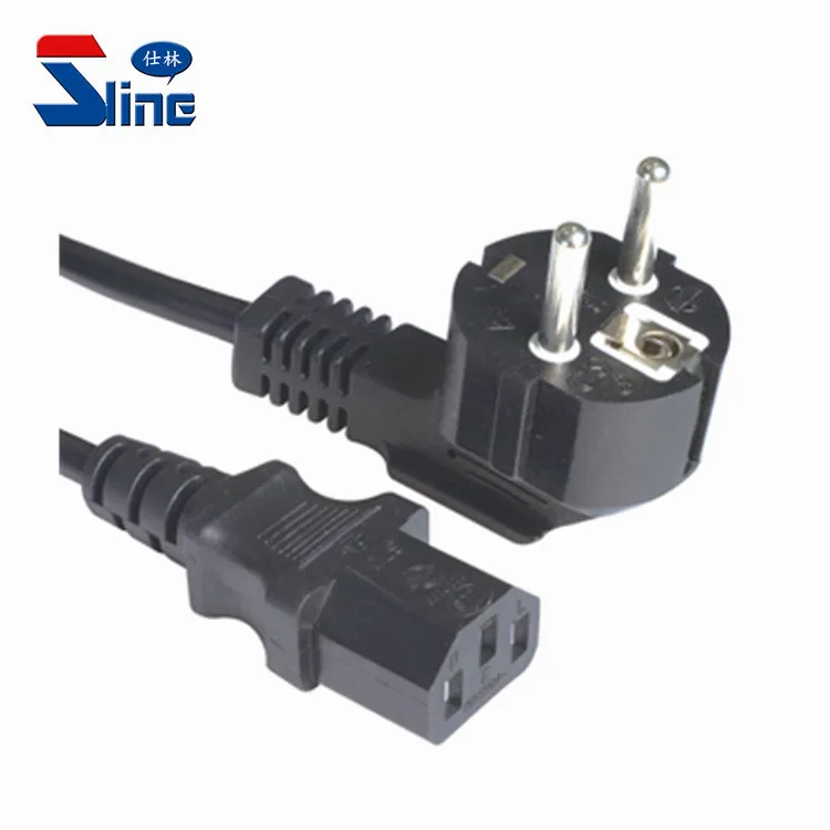 2x 6FT Laptop Power Extension Cord Cable IEC 320 C14 To IEC 320 C5 18AWG 3-Prong