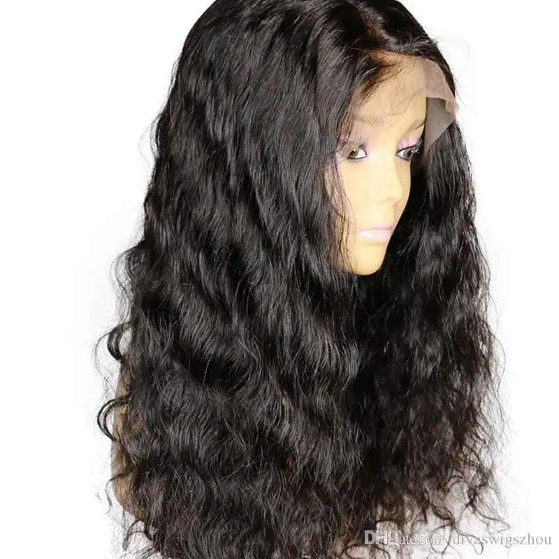 Brazilian High Remy Natural Wet Wavy Elastic Band 100 Human Hair