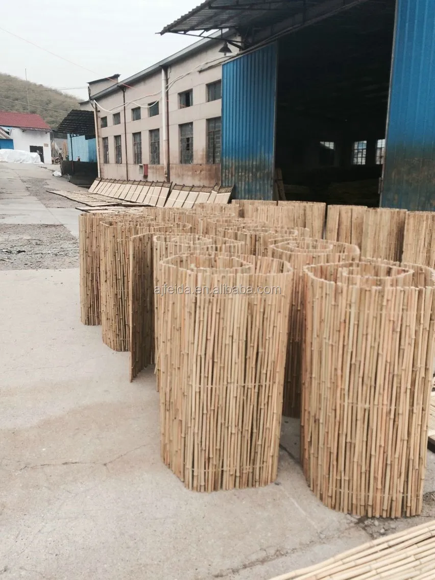 White Bamboo Stick Bunch Fence Buy Cheap Bamboo Fencing,Bamboo Fence