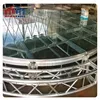 Transparent Swimming Pool Catwalk T Shape Wooden Circle Round Stage
