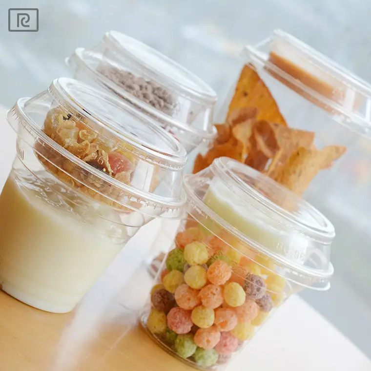 
K-U700Y-P PP 24oz 700ml disposable plastic - yogurt cup size 