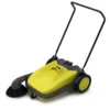 high efficiency cable workshop industrial commercial 360 brush walk behind manual mini street sweeper