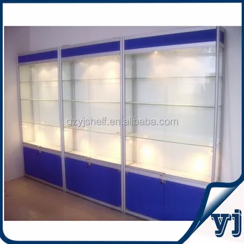 Wall Showcase Design Wall Mount Glass Display Cabinets Glass Display Wall Cabinets Jewelry Wall Showcase View Wall Mount Glass Display Cabinets Yujin Product Details From Guangzhou Yujin Racking Manufacturing Co Ltd On