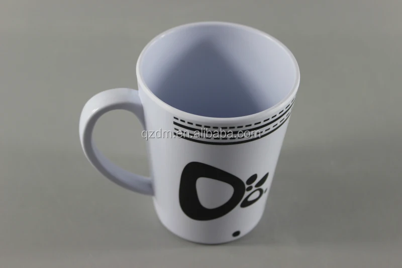 320ML Plastic Coffee Mug , Melamine Cup Summer with handle